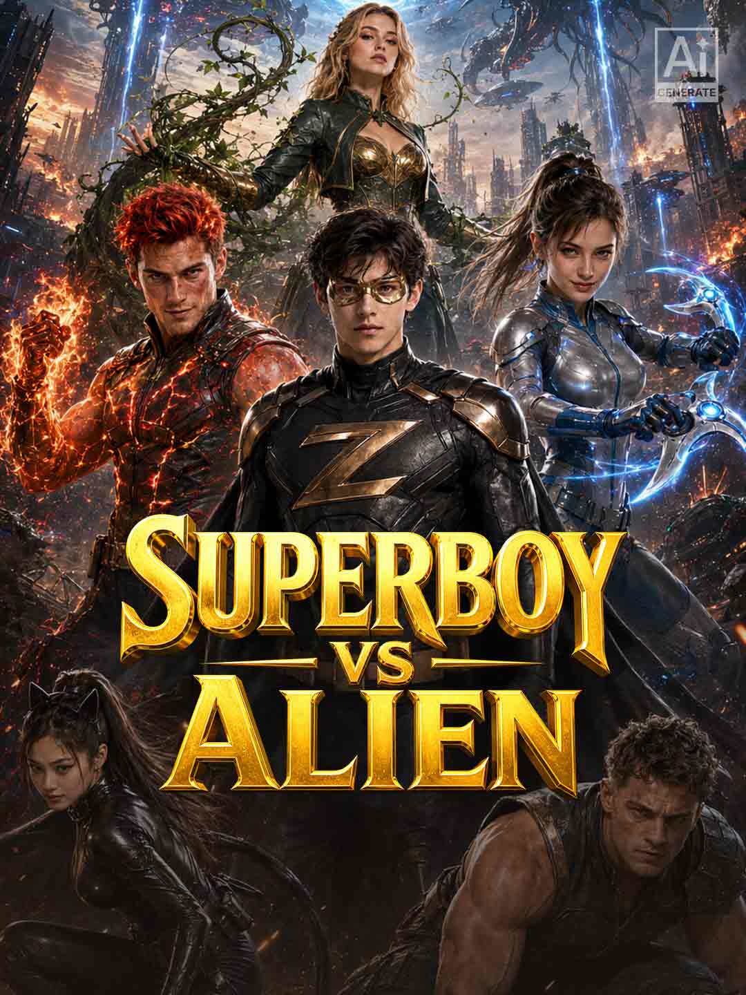 Superboy vs Alien