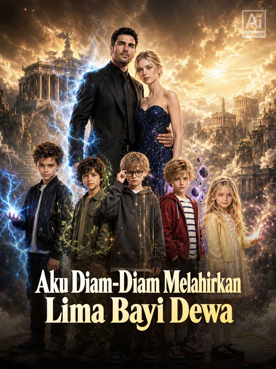 Aku Diam-Diam Melahirkan Lima Bayi Dewa